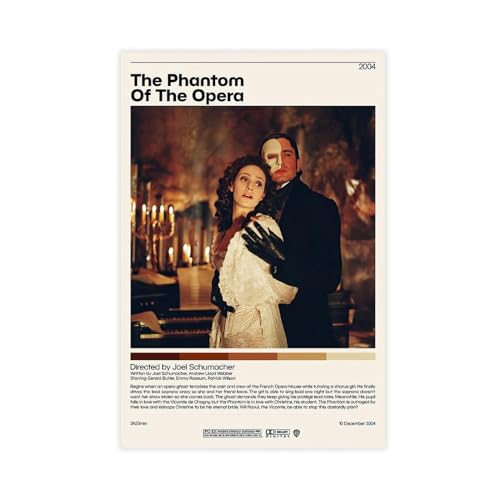 Hndeial Filmposter "Das Phantom der Opern" auf Leinwand, Wandkunst, Dekordruck, Bild für Wohnzimmer, Schlafzimmer, Dekoration, ungerahmt, 60 x 90 cm Hndeial Filmposter "Das Phantom der Opern" auf Leinwand, Wandkunst, Dekordruck, Bild für Wohnzimmer, Schlafzimmer, Dekoration, ungerahmt, 60 x 90 cm von Hndeial