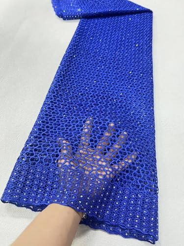 Tüll-Spitzenstoff, Baumwolle, Stickerei, Guisolid, 4,5 m, für Ballkleider, Nähen, Damaststoff, 4,5 m Tüll-Spitzenstoff, Baumwolle, Stickerei, Guisolid, 4,5 m, für Ballkleider, Nähen, Damaststoff, 4,5 m von Hndudnff