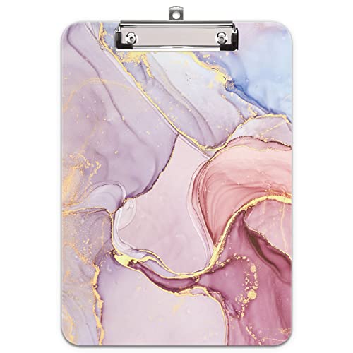 Hnogri Klemmbrett A4 Kunststoff, Mode-Design Klemmmappe A4 Bürobedarf & Schreibwaren für Rechtsanwälte Schüler Lehrer und Kinder, Clipboard Standardgröße 32 x 22 CM, Rosa Marmor Hnogri Klemmbrett A4 Kunststoff, Mode-Design Klemmmappe A4 Bürobedarf & Schreibwaren für Rechtsanwälte Schüler Lehrer und Kinder, Clipboard Standardgröße 32 x 22 CM, Rosa Marmor von Hnogri