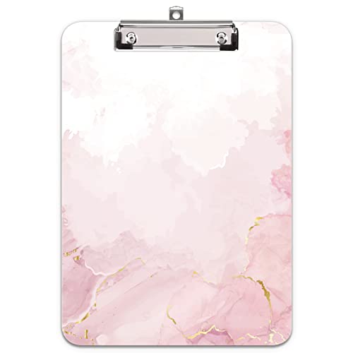 Hnogri Klemmbrett A4 Kunststoff, Mode-Design Klemmmappe A4 Bürobedarf & Schreibwaren für Rechtsanwälte Schüler Lehrer und Kinder, Clipboard Standardgröße 32 x 22 CM, Traumrosa Hnogri Klemmbrett A4 Kunststoff, Mode-Design Klemmmappe A4 Bürobedarf & Schreibwaren für Rechtsanwälte Schüler Lehrer und Kinder, Clipboard Standardgröße 32 x 22 CM, Traumrosa von Hnogri