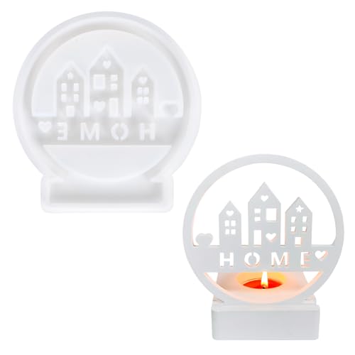 Gießformen Häuser Kerzenformen, Silikonformen GießFormen Haus, GießForm Silikon Haus Rund, Silikonform Häuser DIY Geschenk, für Kerzen, Seife, Handwerk Gießformen Häuser Kerzenformen, Silikonformen GießFormen Haus, GießForm Silikon Haus Rund, Silikonform Häuser DIY Geschenk, für Kerzen, Seife, Handwerk von Hnonoxy