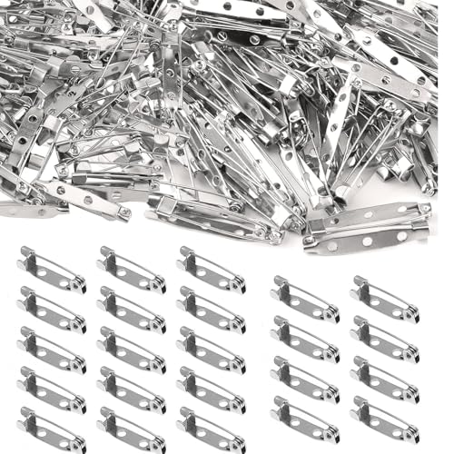 HoAhaMay 250 Stück Anstecknadeln, Brosche Sicherheitsnadeln, 20mm Pins mit Sicherheitsclip, Metall Brosche Sicherheitsnadeln Brosche Pins für Abzeichen Korsage Schmuck Machen DIY Crafts HoAhaMay 250 Stück Anstecknadeln, Brosche Sicherheitsnadeln, 20mm Pins mit Sicherheitsclip, Metall Brosche Sicherheitsnadeln Brosche Pins für Abzeichen Korsage Schmuck Machen DIY Crafts von HoAhaMay