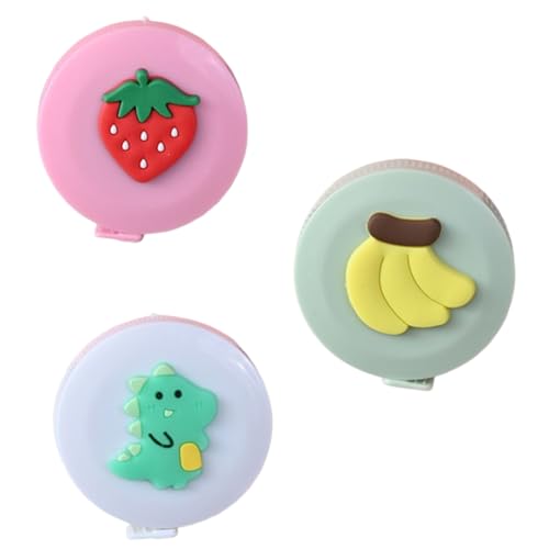 HoAhaMay 3 pcs Maßbandkörper, Maßbandkörper zum Nähen, weicher Maßbandkörper, einziehbarer Maßbandkörper, Schneidermaßband zum Messen von Längen, Büsten, Taille, etc., 150 cm/59 in. HoAhaMay 3 pcs Maßbandkörper, Maßbandkörper zum Nähen, weicher Maßbandkörper, einziehbarer Maßbandkörper, Schneidermaßband zum Messen von Längen, Büsten, Taille, etc., 150 cm/59 in. von HoAhaMay