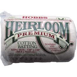 Hobbs Heirloom Premium Baumwollwatte/Wattewatte 120x120 King Size von Hobbs