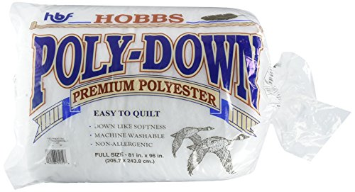 Hobbs Polydown: 81x96in (Full): 2.4oz per sq. Yard, Polyester, Sortiert von Hobbs