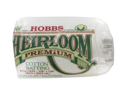 Hobbs Batting Heirloom 80/20 Cotton/Poly King Size Quilt Batting by Hobbs von Hobbs