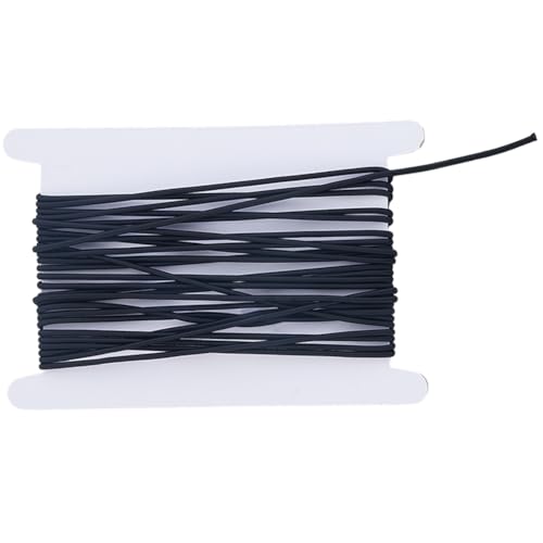 Hobbspring 10.94 Yards 2.8mm Elastische Schnüre Schwarze Runde Schnurschnüre Bungee Schnüre Elastische Faserschnüre Für Hüte Zelte Reisetaschen Und Sonstige Netztaschen Hobbspring 10.94 Yards 2.8mm Elastische Schnüre Schwarze Runde Schnurschnüre Bungee Schnüre Elastische Faserschnüre Für Hüte Zelte Reisetaschen Und Sonstige Netztaschen von Hobbspring