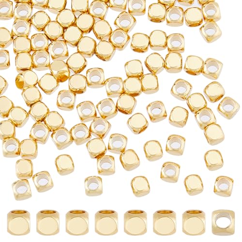 Hobbspring 100 Stück Echte 18 Karat Vergoldete Abstandsperlen Würfel Lose Abstandsperlen 1.8mm Quadratisch Glatte Messing Metallperlen Eckenlose Schmuckteile Für DIY Armbänder Basteln Hobbspring 100 Stück Echte 18 Karat Vergoldete Abstandsperlen Würfel Lose Abstandsperlen 1.8mm Quadratisch Glatte Messing Metallperlen Eckenlose Schmuckteile Für DIY Armbänder Basteln von Hobbspring