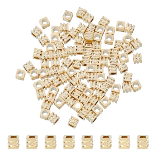 Hobbspring 100 Stück Messing Abstandshalterperle Dreieck Perlen Metall Perlen Echte 24 Karat Vergoldete Abstandsperlen 2.5mm Stapelbare Loseperlen Mit Kleinemloch Für Die Herstellung Hobbspring 100 Stück Messing Abstandshalterperle Dreieck Perlen Metall Perlen Echte 24 Karat Vergoldete Abstandsperlen 2.5mm Stapelbare Loseperlen Mit Kleinemloch Für Die Herstellung von Hobbspring