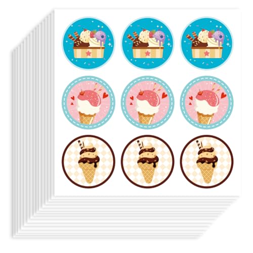 Hobbspring 180 Stück Eiscreme Aufkleber 25mm Selbstklebendes Papier Dekorative Aufkleber Wasserfest Sommer Eiscreme Planer Aufklebers Für Scrapbook Kalender Tagebücher Basteln Dekor Hobbspring 180 Stück Eiscreme Aufkleber 25mm Selbstklebendes Papier Dekorative Aufkleber Wasserfest Sommer Eiscreme Planer Aufklebers Für Scrapbook Kalender Tagebücher Basteln Dekor von Hobbspring