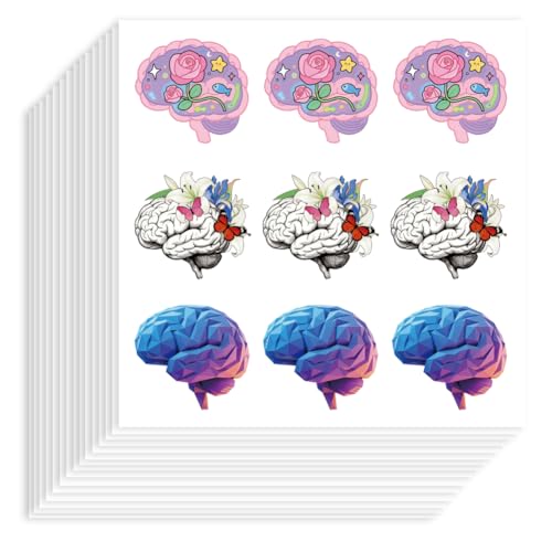 Hobbspring 180 Stück Gehirn Aufkleber 25mm Selbstklebendes Papier Dekorative Aufkleber Wasserfest Gehirn Planer Aufklebers Für Scrapbook Kalender Tagebücher Basteln Party Geschenktüte Dekoration Hobbspring 180 Stück Gehirn Aufkleber 25mm Selbstklebendes Papier Dekorative Aufkleber Wasserfest Gehirn Planer Aufklebers Für Scrapbook Kalender Tagebücher Basteln Party Geschenktüte Dekoration von Hobbspring