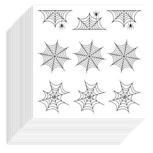 Hobbspring 180 Stück Spinnennetz Aufkleber 25mm Selbstklebendes Papier Dekorative Aufkleber Wasserfest Halloween Spinnweben Planer Aufklebers Für Halloween Abendparty Scrapbook Basteldekor Hobbspring 180 Stück Spinnennetz Aufkleber 25mm Selbstklebendes Papier Dekorative Aufkleber Wasserfest Halloween Spinnweben Planer Aufklebers Für Halloween Abendparty Scrapbook Basteldekor von Hobbspring