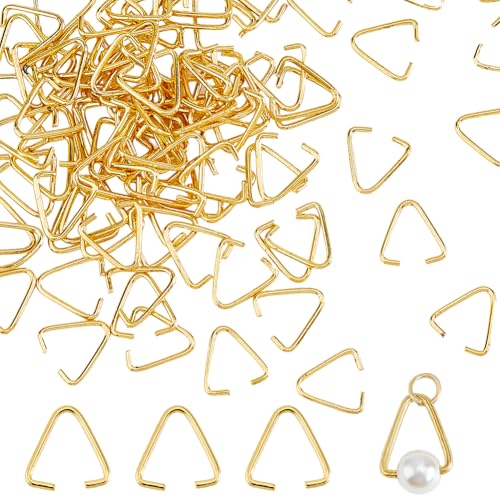 Hobbspring 240 Stück Offene Biegeringe 15mm Goldenes Dreieck Offene Biegeringe Eisen Klemmringe Verbindungsringe Für Die Herstellung von Schmuck Halsketten Armbändern Ohrringen Und Charm Schlaufen Hobbspring 240 Stück Offene Biegeringe 15mm Goldenes Dreieck Offene Biegeringe Eisen Klemmringe Verbindungsringe Für Die Herstellung von Schmuck Halsketten Armbändern Ohrringen Und Charm Schlaufen von Hobbspring