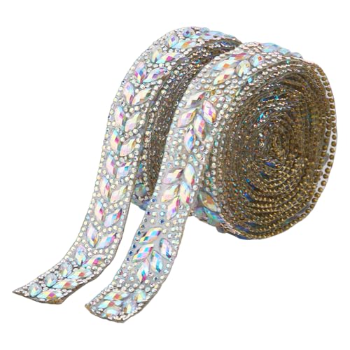 Hobbspring 4 Rolle 2 Stile Harz Hotfix Strassband Selbstklebendes Zierkettenband Glitzernde Pferdeaugen Kristallaufkleber Für Bastelarbeiten Auto Telefon Kleidung Partys Dekoration Hobbspring 4 Rolle 2 Stile Harz Hotfix Strassband Selbstklebendes Zierkettenband Glitzernde Pferdeaugen Kristallaufkleber Für Bastelarbeiten Auto Telefon Kleidung Partys Dekoration von Hobbspring