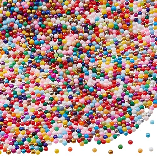 Hobbspring 450g Glasperlen Ohne Loch 1.8mm Einfarbig Lackierte Rocailles Perlen Nicht Essbar Kunstglas In Regenbogenfarben Unübertroffene Perlen Für Kunstharzarbeiten DIY 3D Nagelkunst Shaker Dekor Hobbspring 450g Glasperlen Ohne Loch 1.8mm Einfarbig Lackierte Rocailles Perlen Nicht Essbar Kunstglas In Regenbogenfarben Unübertroffene Perlen Für Kunstharzarbeiten DIY 3D Nagelkunst Shaker Dekor von Hobbspring