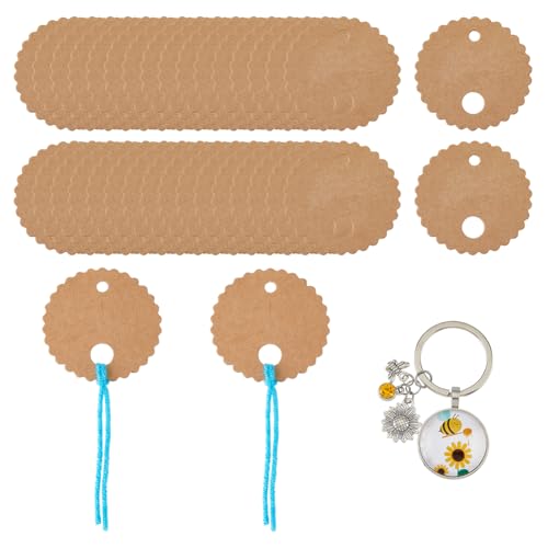 Hobbspring 50 Stück Fadenhalter Für Stickgarn Fadenhalter Mit Fadenhaltern 1 Stück Einfache Fadenhalter Mit Quadratischem Fadenring Aus Legierung Für Die Aufbewahrung von Bastelarbeiten von Hobbspring
