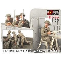 British AEC Truck crew- 4 Figures von Hobby Fan
