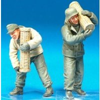 Ger. 15cm Artillery Crew (I) Winter/2Fig von Hobby Fan