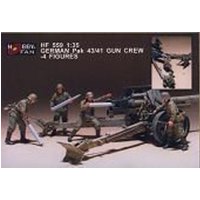 German Pak 43/41 Gun Crew- 4 Figures German Pak 43/41 Gun Crew- 4 Figures von Hobby Fan