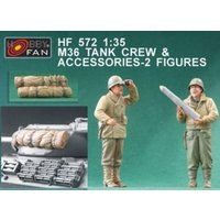 M36 Tank Crew & Accessories-2 Figures von Hobby Fan
