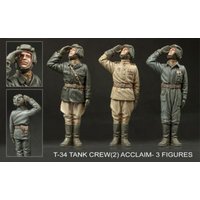 T-34 Tank Crew(2) Acclaim (3 figures) von Hobby Fan