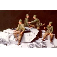 U.S. M10 Tank Infantry- 4 Fig. Pick Up von Hobby Fan