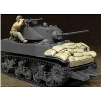 U.S. M5A1 Tank Crew & Sandbags(II)-1 Fig von Hobby Fan