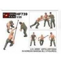 U.S.Army artillery man in Korean war (set B) (3 figures) von Hobby Fan