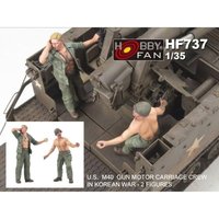 U.S.M40 Gun Motor Carriage crew in Korean war (2 figures) von Hobby Fan
