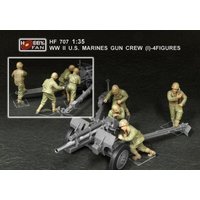 WWII U.S. Marines gun crew(set 1 4 fig.) von Hobby Fan