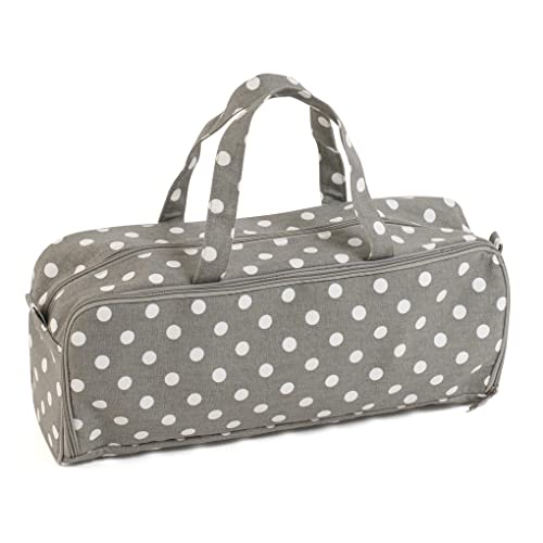 Hobby Gift Exklusive Stricktasche mit Stricknadeletui, Grauer Punkt Hobby Gift Exklusive Stricktasche mit Stricknadeletui, Grauer Punkt von Hobby Gift