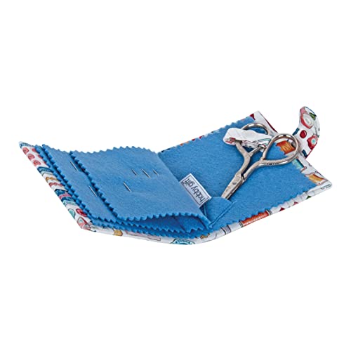 Hobby Gift Nadeletui – 5 Nähnadeln, 4 Sicherheitsnadeln, 3 Nadeln und Schere im Lieferumfang enthalten – 100% Baumwolle – Aufbewahrung für scharfe Gegenstände – 2,5 x 9,5 x 9 cm – Nähutensilien Hobby Gift Nadeletui – 5 Nähnadeln, 4 Sicherheitsnadeln, 3 Nadeln und Schere im Lieferumfang enthalten – 100% Baumwolle – Aufbewahrung für scharfe Gegenstände – 2,5 x 9,5 x 9 cm – Nähutensilien von Hobby Gift