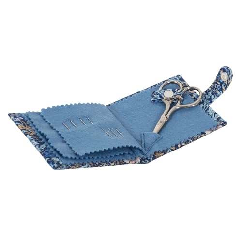 Hobby Gift Nadeletui – Baumwollstoff mit Waldblumendruck, Druckknopfverschluss, Filzseiten, inkl. Nadeln, Stecknadeln und Schere. Kompaktes Nähset zum Basteln und Nähen, 9,5 x 9 cm Hobby Gift Nadeletui – Baumwollstoff mit Waldblumendruck, Druckknopfverschluss, Filzseiten, inkl. Nadeln, Stecknadeln und Schere. Kompaktes Nähset zum Basteln und Nähen, 9,5 x 9 cm von Hobby Gift
