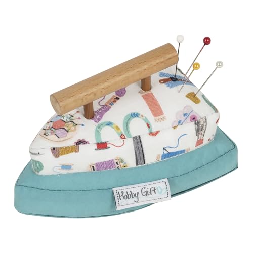 Hobby Gift PCIư Weiches Nadelkissen aus schickem Stoff, Haby Notions, (d/w/h) 8 x 17 x 15cm von Hobby Gift