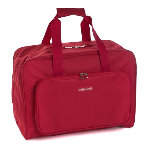 Hobby Gift RED MR4660 Nähmaschinentasche, Schaumstoff, Rot, 20 x 47 x 34 cm von Hobby Gift