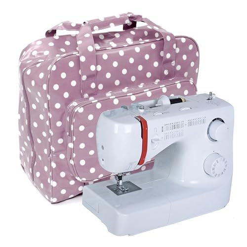 Hobby Gift MR4660 Nähmaschinentasche, Baumwolle, Lila Fleck, 20 x 43 x 37cm Hobby Gift MR4660 Nähmaschinentasche, Baumwolle, Lila Fleck, 20 x 43 x 37cm von Hobby Gift