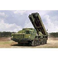 Russian 9A52-2 Smerch-M multiple rocket launcher of RSZO 9k58 Smerch MRLS von HobbyBoss