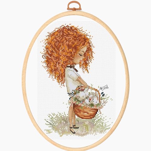HobbyJobby Kreuzstich-Set, flauschige Liebe, gezähltes Kreuzstich-Set für Erwachsene, Handarbeits- und Stickset HobbyJobby Kreuzstich-Set, flauschige Liebe, gezähltes Kreuzstich-Set für Erwachsene, Handarbeits- und Stickset von HobbyJobby