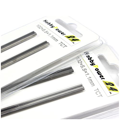 4x Hartmetall Hobelmesser Wendemesser Messer für Hobel Elektrohobel 102mm AEG ATLAS - COPCO EH102 / HB750 / HBE800 4x Hartmetall Hobelmesser Wendemesser Messer für Hobel Elektrohobel 102mm AEG ATLAS - COPCO EH102 / HB750 / HBE800 von HobbyPower24