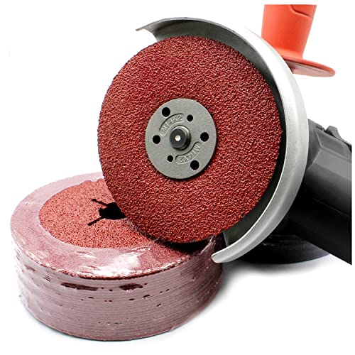 Fiberscheiben 50x Pack 115mm Körnung 60 Schleifpapier Schleifblatt für Winkelschleifer Fiberscheiben 50x Pack 115mm Körnung 60 Schleifpapier Schleifblatt für Winkelschleifer von HobbyPower24