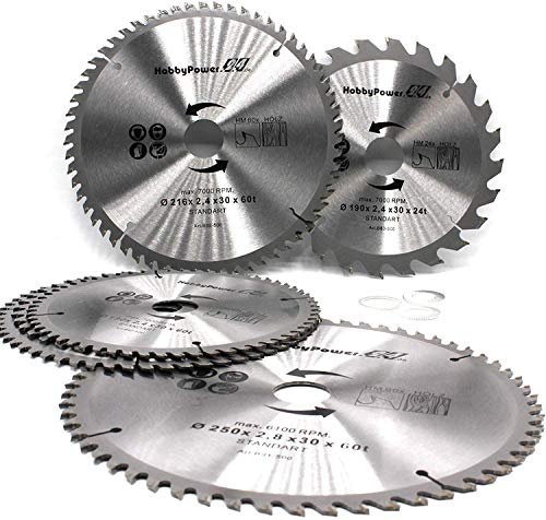 Kreissägeblatt Sägeblatt 254x30 mm 40 Zähne Ideal für Holz, Buche, Kantholz, Profilholz, Profilbretter, Kunststoff kompatibel mit Bosch, Metabo, Einhell, Güde Säge Kapp, Tischkreissäge Handkreissäge Kreissägeblatt Sägeblatt 254x30 mm 40 Zähne Ideal für Holz, Buche, Kantholz, Profilholz, Profilbretter, Kunststoff kompatibel mit Bosch, Metabo, Einhell, Güde Säge Kapp, Tischkreissäge Handkreissäge von HobbyPower24