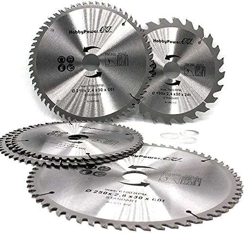 Kreissägeblatt Sägeblatt 230x30 mm 24 Zähne Ideal für Holz, Buche, Kantholz, Profilholz, Profilbretter, Kunststoff kompatibel mit Bosch, Metabo, Einhell, Güde Säge Kapp, Tischkreissäge Handkreissäge Kreissägeblatt Sägeblatt 230x30 mm 24 Zähne Ideal für Holz, Buche, Kantholz, Profilholz, Profilbretter, Kunststoff kompatibel mit Bosch, Metabo, Einhell, Güde Säge Kapp, Tischkreissäge Handkreissäge von HobbyPower24