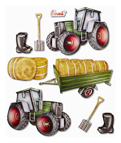 3D XXL-Sticker Traktor von Hobbyfun
