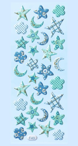 Creapop Sticker Softysticker * Mond + Sterne türkis - eisblau * Aufkleber 3451191 Creapop Sticker Softysticker * Mond + Sterne türkis - eisblau * Aufkleber 3451191 von Hobbyfun