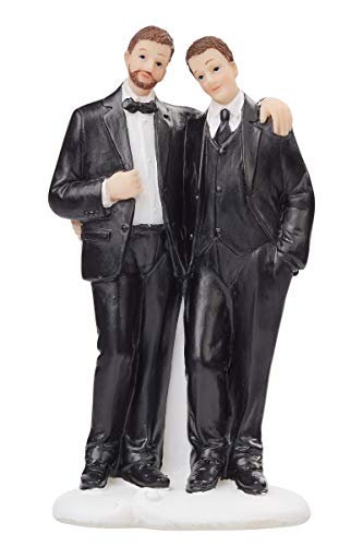 Hochzeitspaar Mann Männerpaar Figur Deko Gay Tortenfigur 11 cm Hochzeitspaar Mann Männerpaar Figur Deko Gay Tortenfigur 11 cm von Hobbyfun