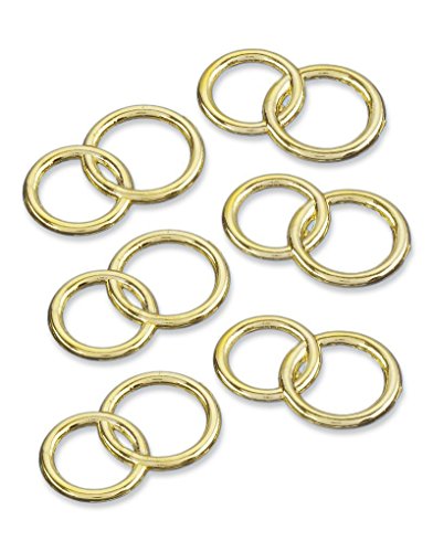 Hobbyfun Streuteile Ringe, ca. 2cm Gold Hobbyfun Streuteile Ringe, ca. 2cm Gold von Hobbyfun