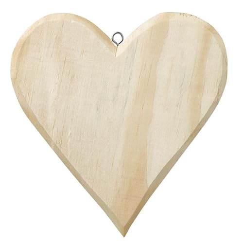 Holz-Herz ca. 16 x 15 cm von Hobbyfun