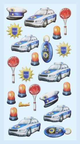Softy-Sticker Polizei von Hobbyfun