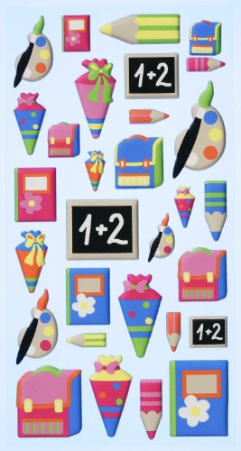 Softy Stickers Schule [Spielzeug] von Hobbyfun