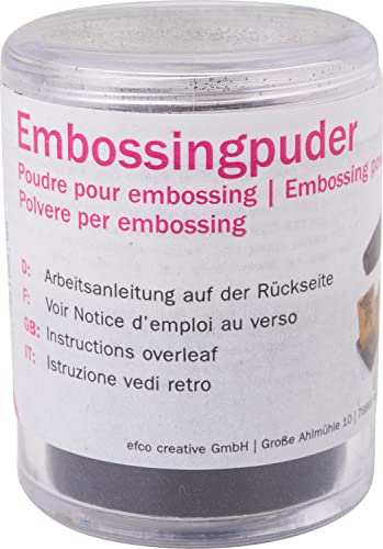 EFCO Einbrennpulver 10g Embossingpuder Stempelembossing Schwarz EFCO Einbrennpulver 10g Embossingpuder Stempelembossing Schwarz von Hobbygross